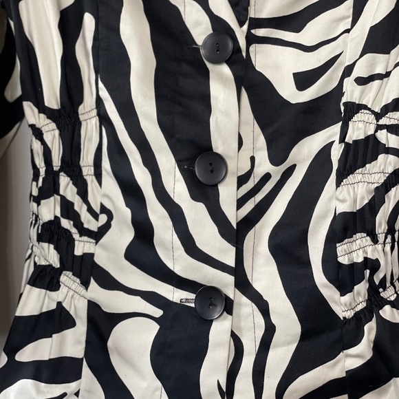 Luii Zebra Print Jacket size small - Picture 6 of 6